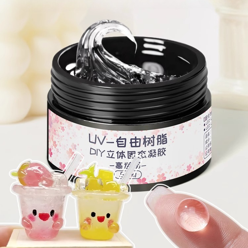 Crystal Growing Kit - 50/100ML Liberty Resin Clay Full Transparent
