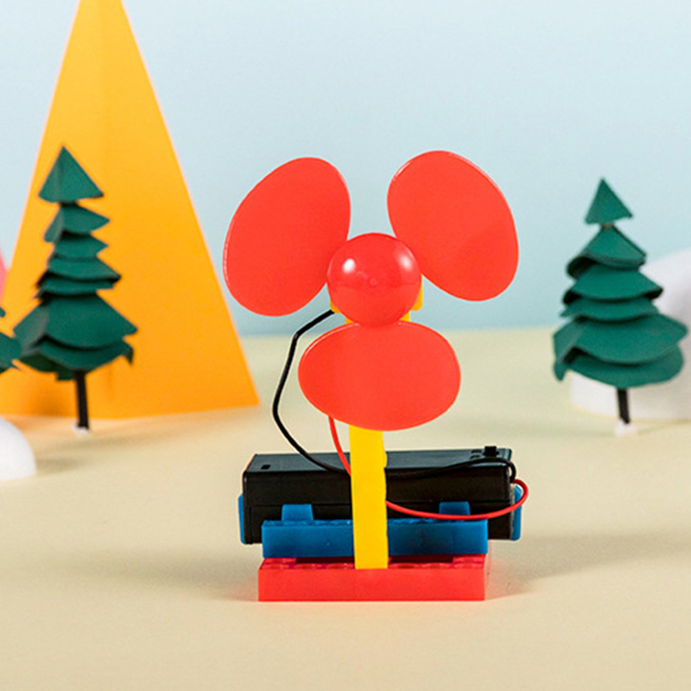 Science Experiment - 1Set Kids Wind Generator Electric DIY