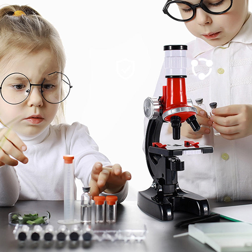 1 Set 1200X Kids Microscope Le - Science Experiment avaliação e preço