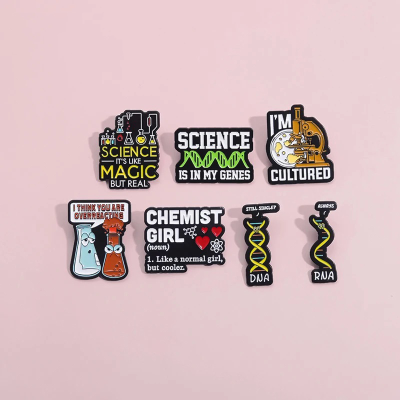 Science Enamel Pin Test Tube D - Science Experiment avaliação e preço