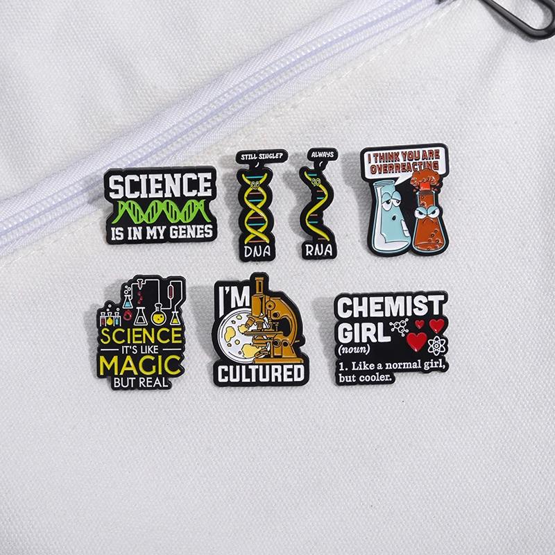 Science Enamel Pin Test Tube D - Science Experiment avaliação e preço