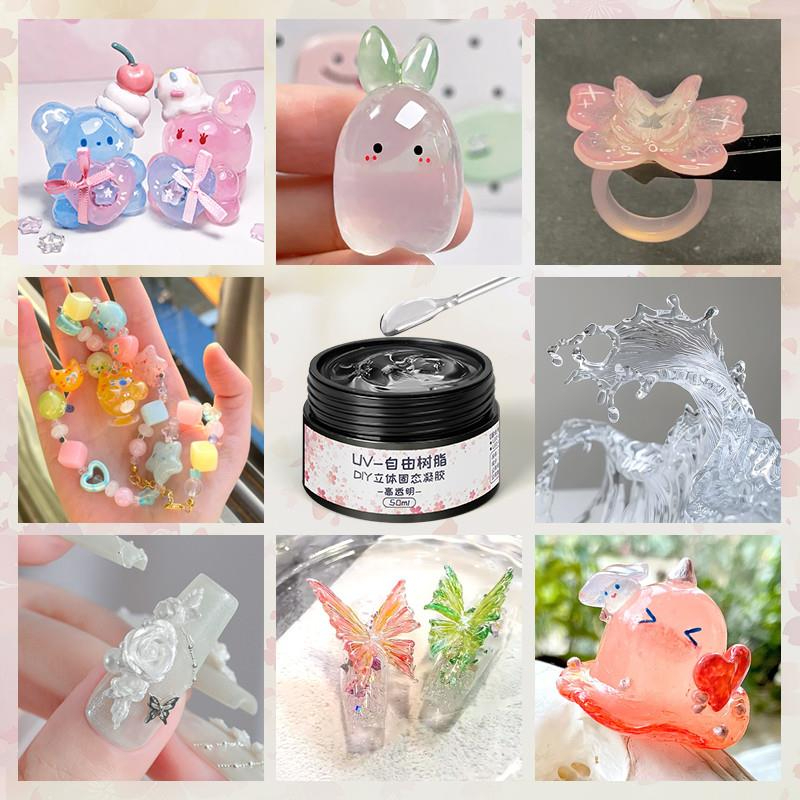 50/100ML Liberty Resin Clay Fu - Crystal Growing Kit avaliação e preço