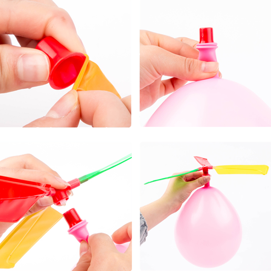 3/6/9sets Balloon Propeller He - Science Experiment avaliação e preço