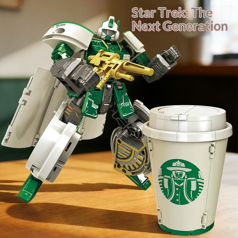 Transforming toy milk tea warr - Science Robotics avaliação e preço