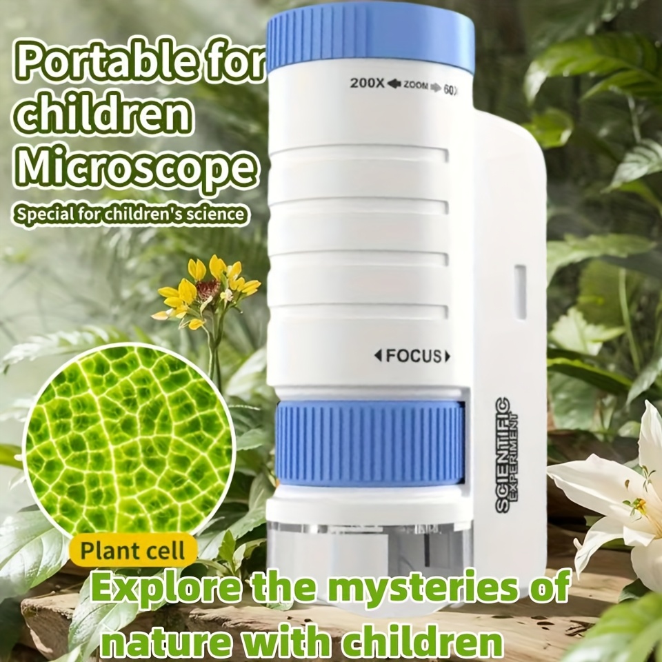 Handheld Microscope Kit Lab  H - Science Max avaliação e preço