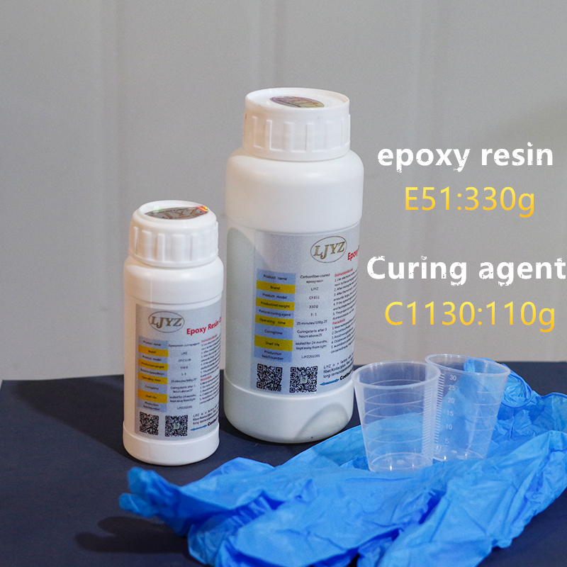 Carbon fiber resin epoxy E51 3 - Crystal Growing Kit avaliação e preço