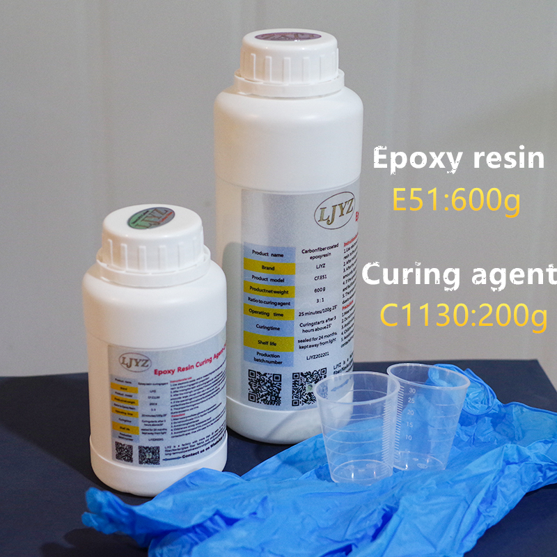 Carbon fiber resin epoxy E51 3 - Crystal Growing Kit avaliação e preço