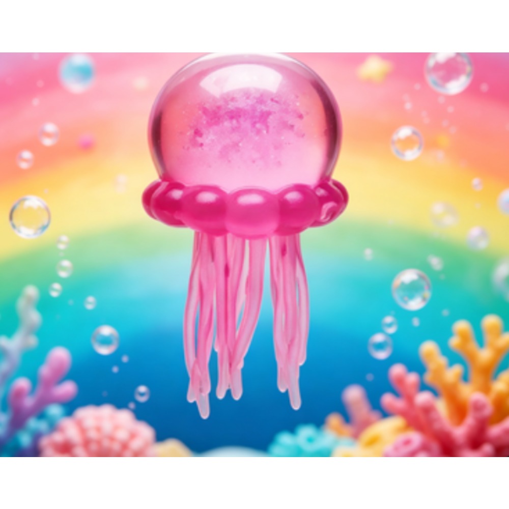 Transparent Glitter Jellyfish  - Crystal Growing Kit avaliação e preço