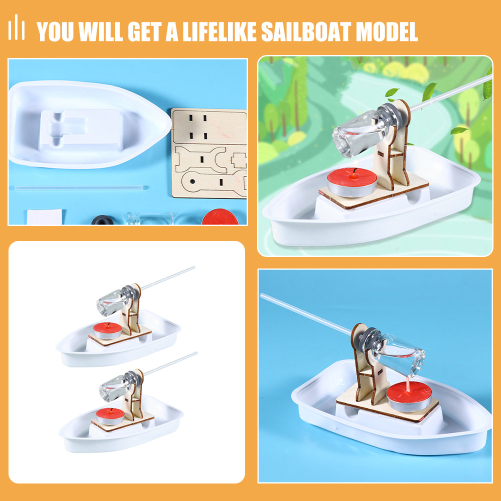 2Sets DIY Craft Sailing Ship S - Science Experiment avaliação e preço