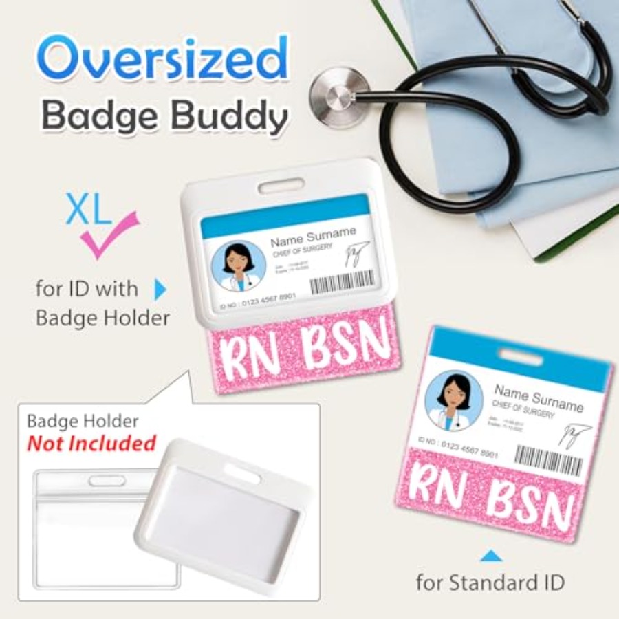 Oversized RN BSN Badge Buddy C - Science Buddy avaliação e preço