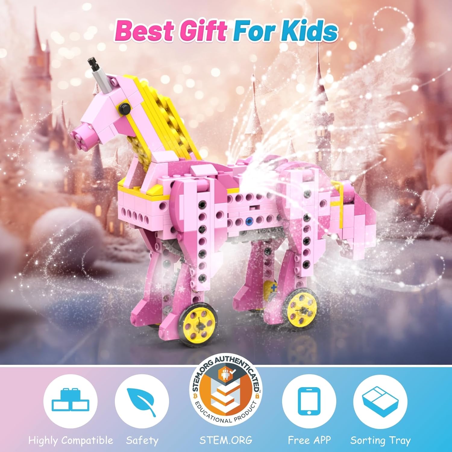 Apitor STEM Toys for Girls Gif - Science Robotics avaliação e preço