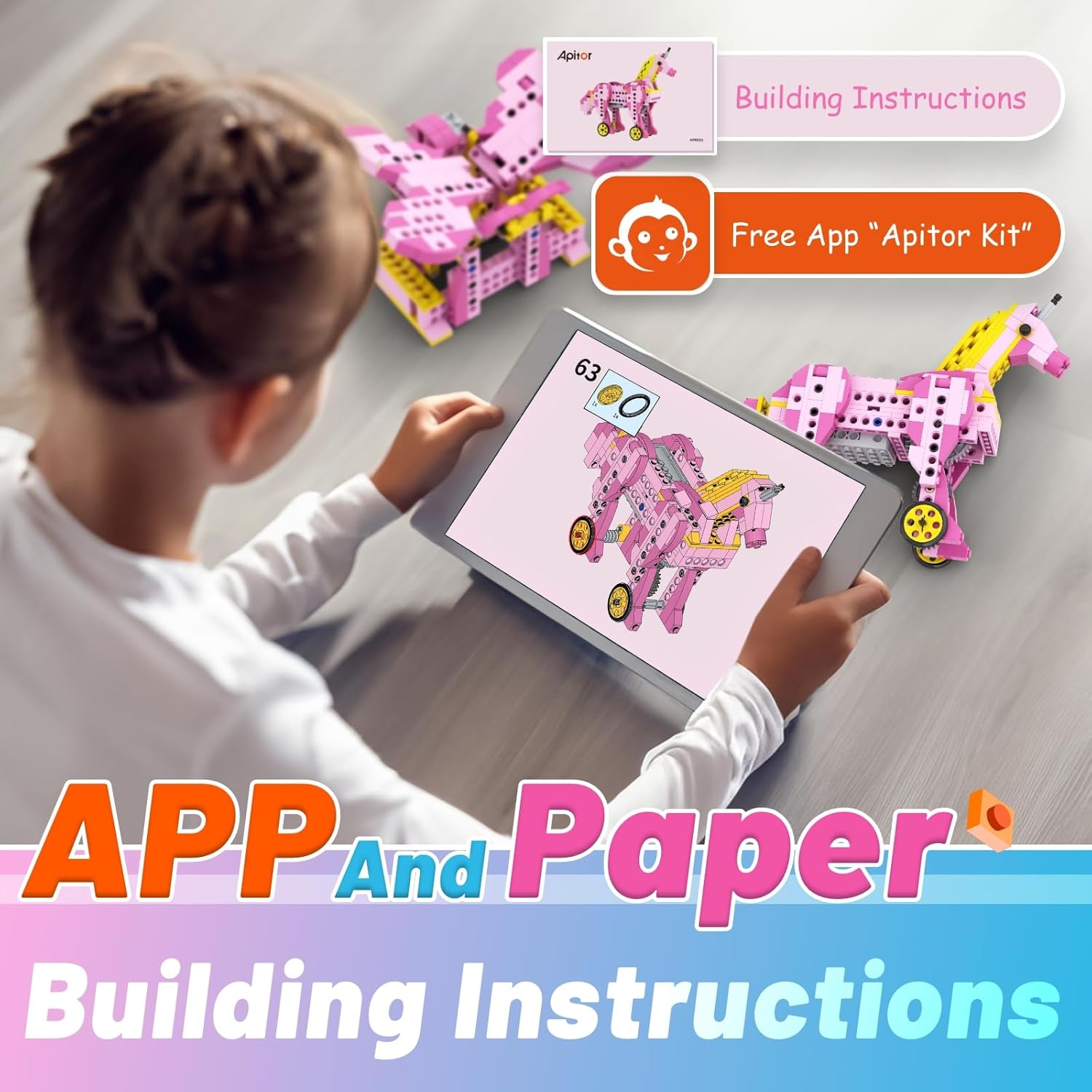 Apitor STEM Toys for Girls Gif - Science Robotics avaliação e preço