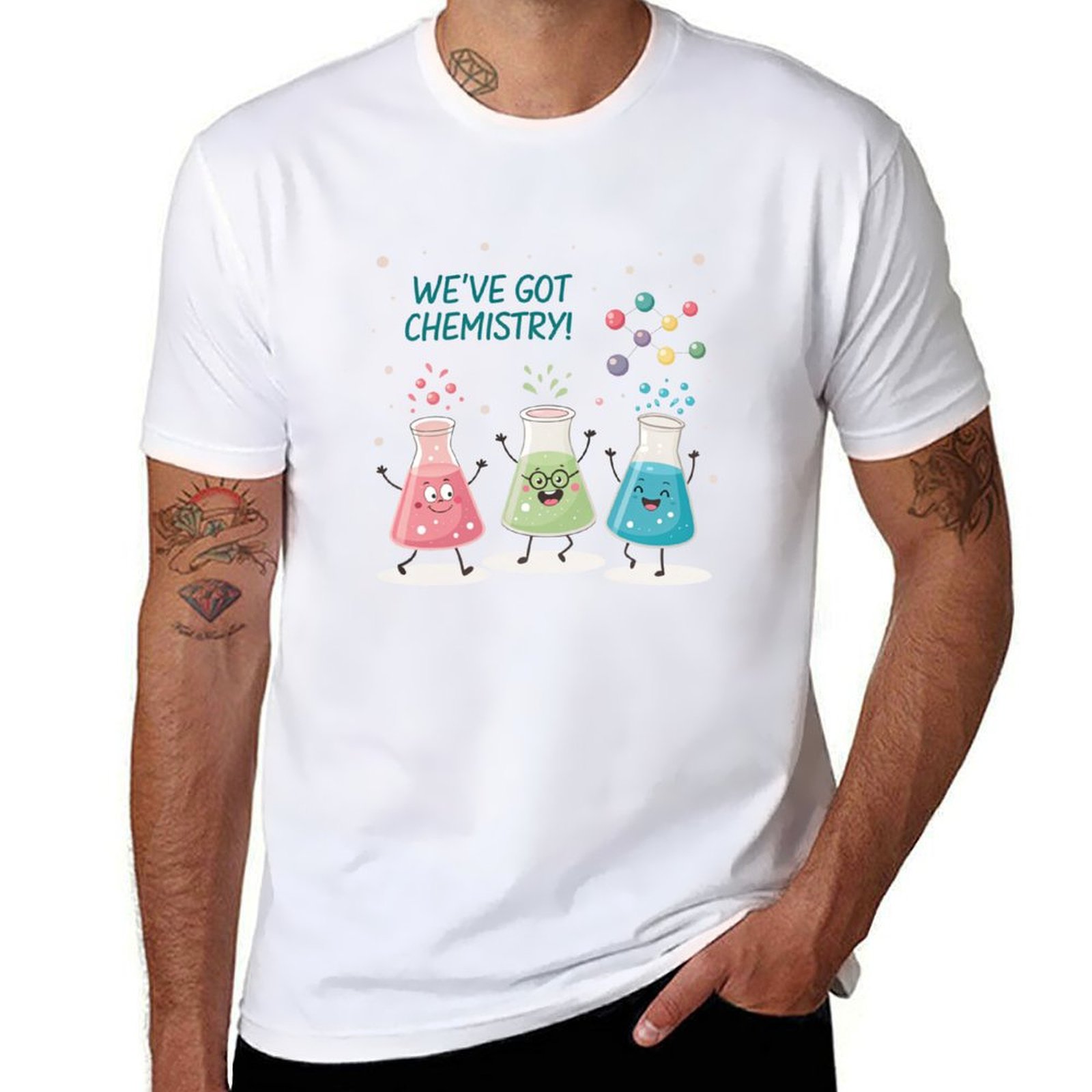 Science Beaker Buddies T-Shirt - Science Buddy avaliação e preço