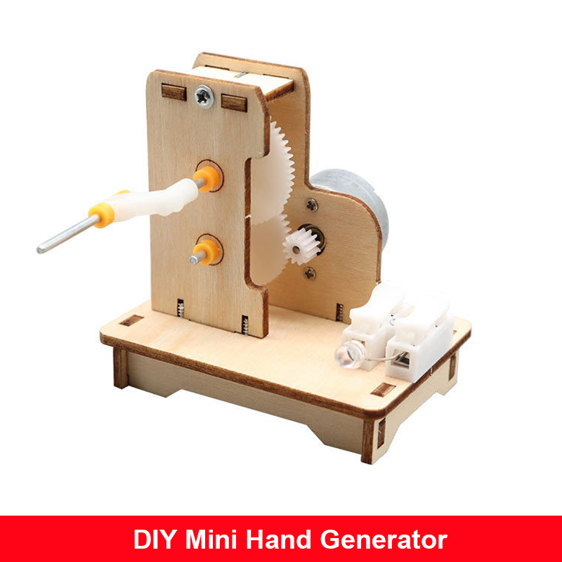 DIY Mini Hand Generator DIY Sc - Science Max avaliação e preço