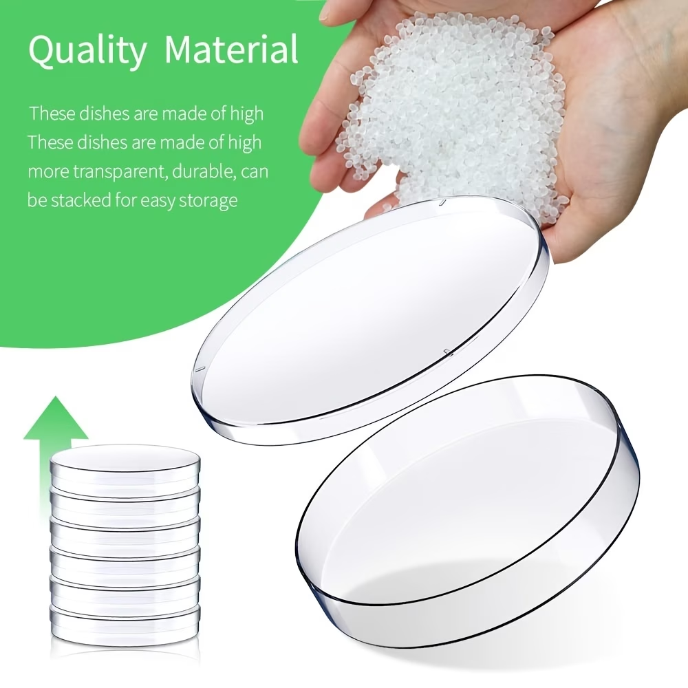 Cost: 20 plastic petri dishes  - Science Experiment avaliação e preço