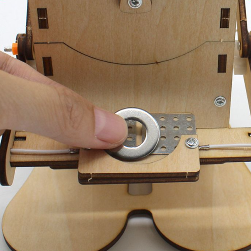 Wooden Assemble DIY Robot Eati - Science Max avaliação e preço