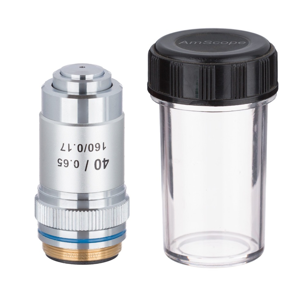 AmScope 40X (Spring) Achromati - Microscope Compound 40X avaliação e preço