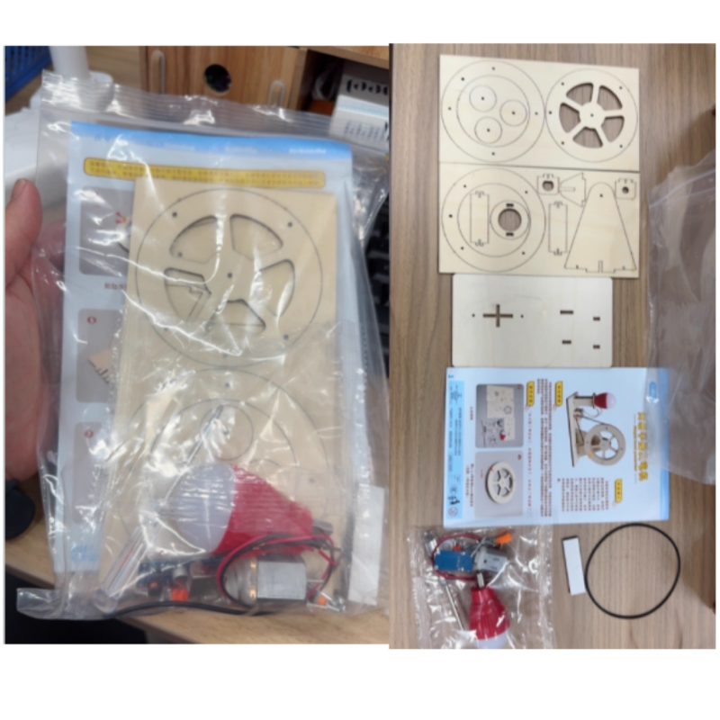 Mini DIY Hand Crank Generator  - Science Max avaliação e preço