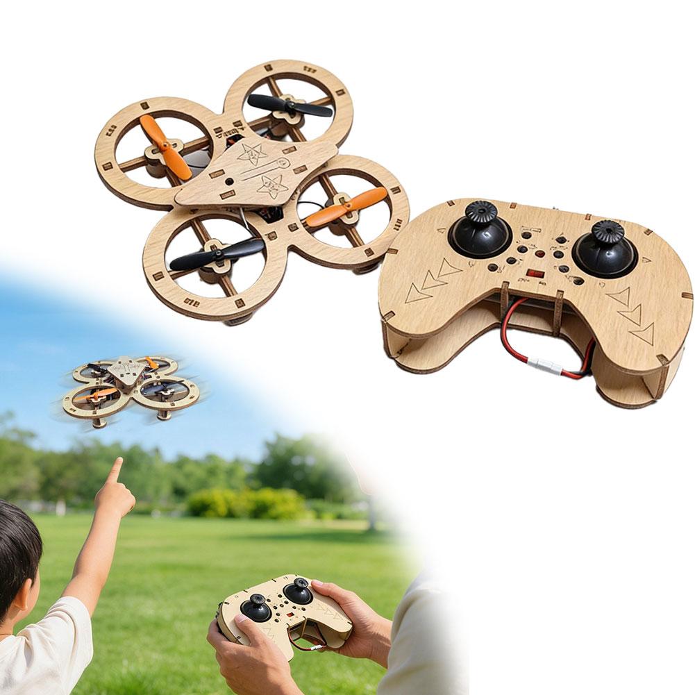 DIY Wooden RC Drone Quadcopter - Science Max avaliação e preço