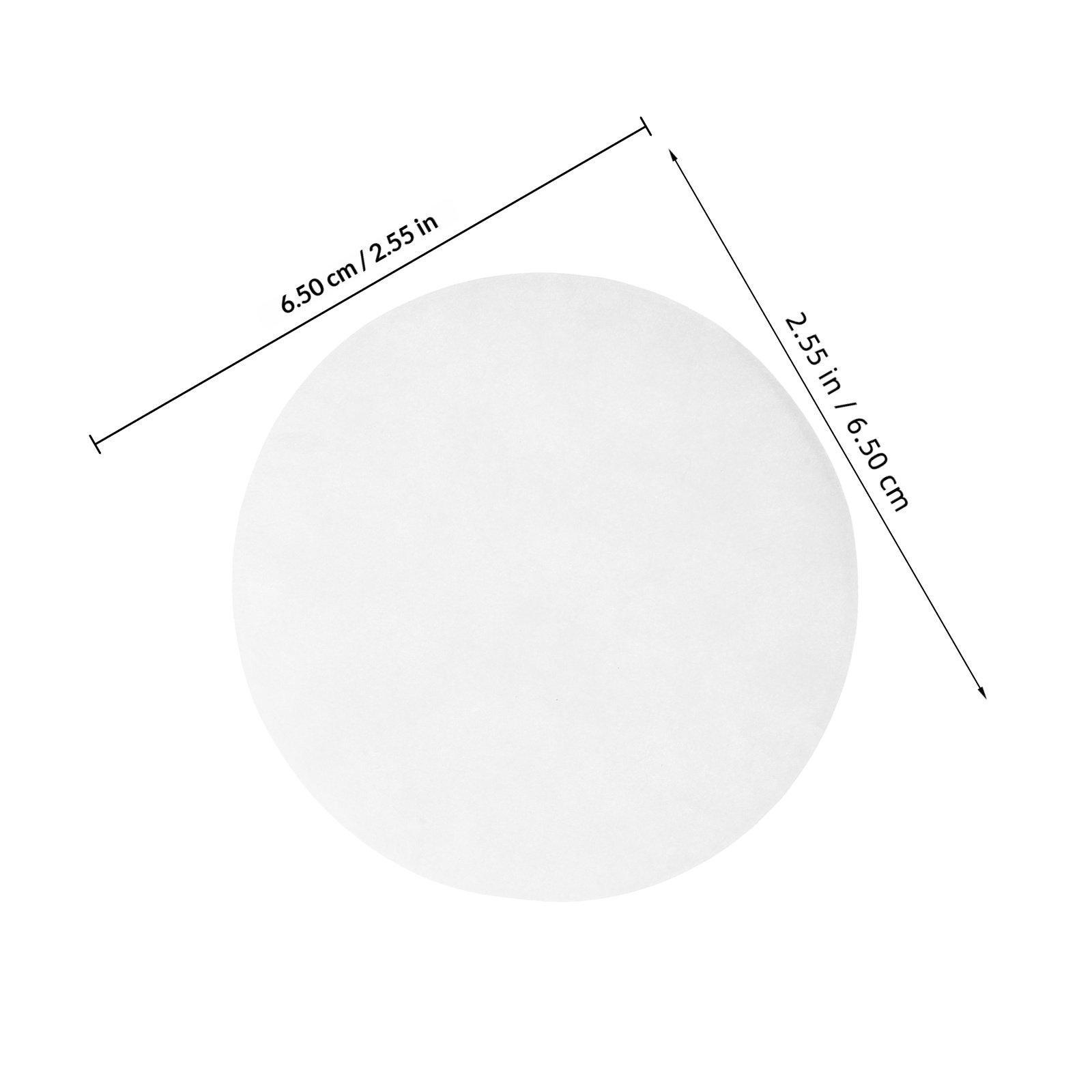 100pcs Laboratory Filter Paper - Science Experiment avaliação e preço