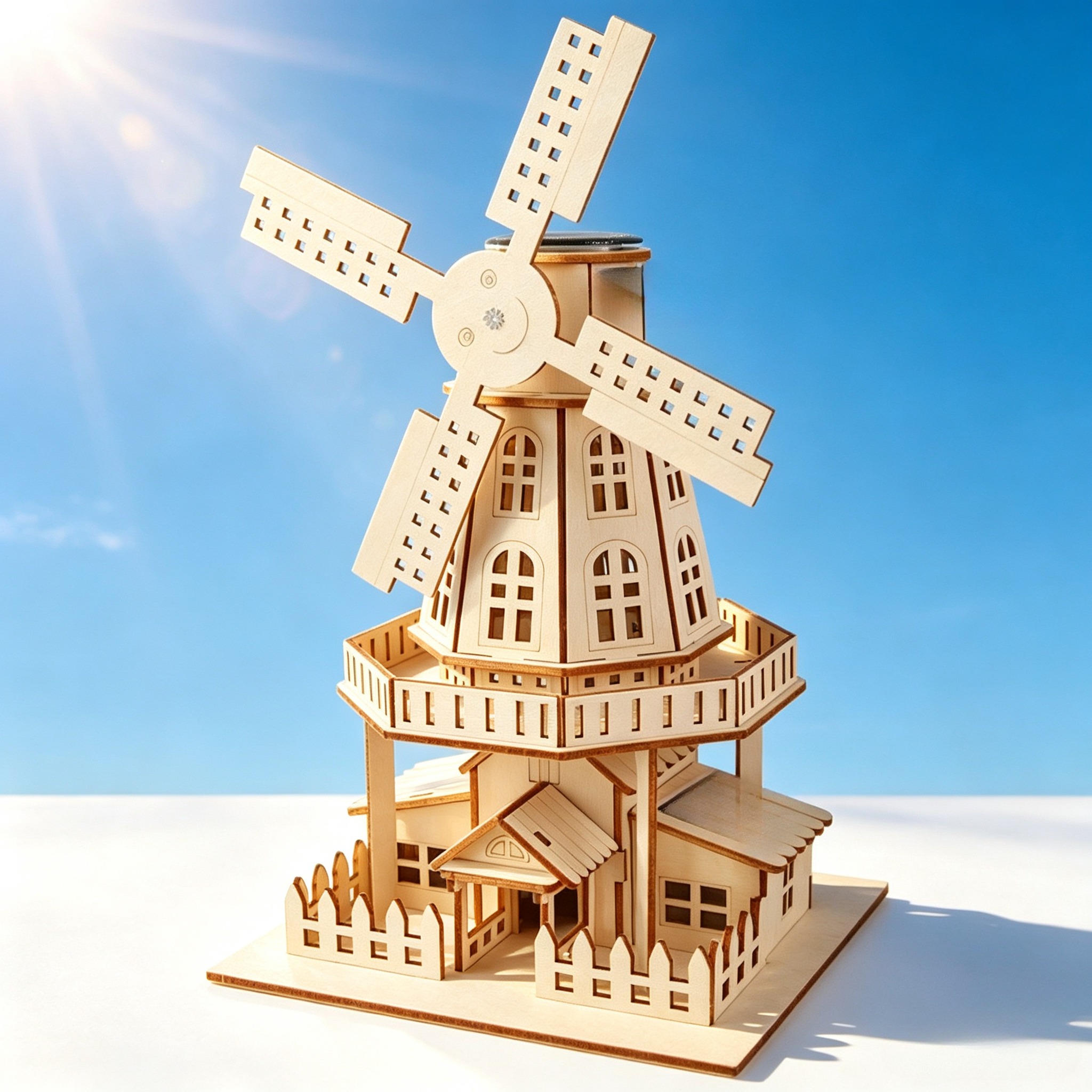Solar windmill house children' - Science Max avaliação e preço