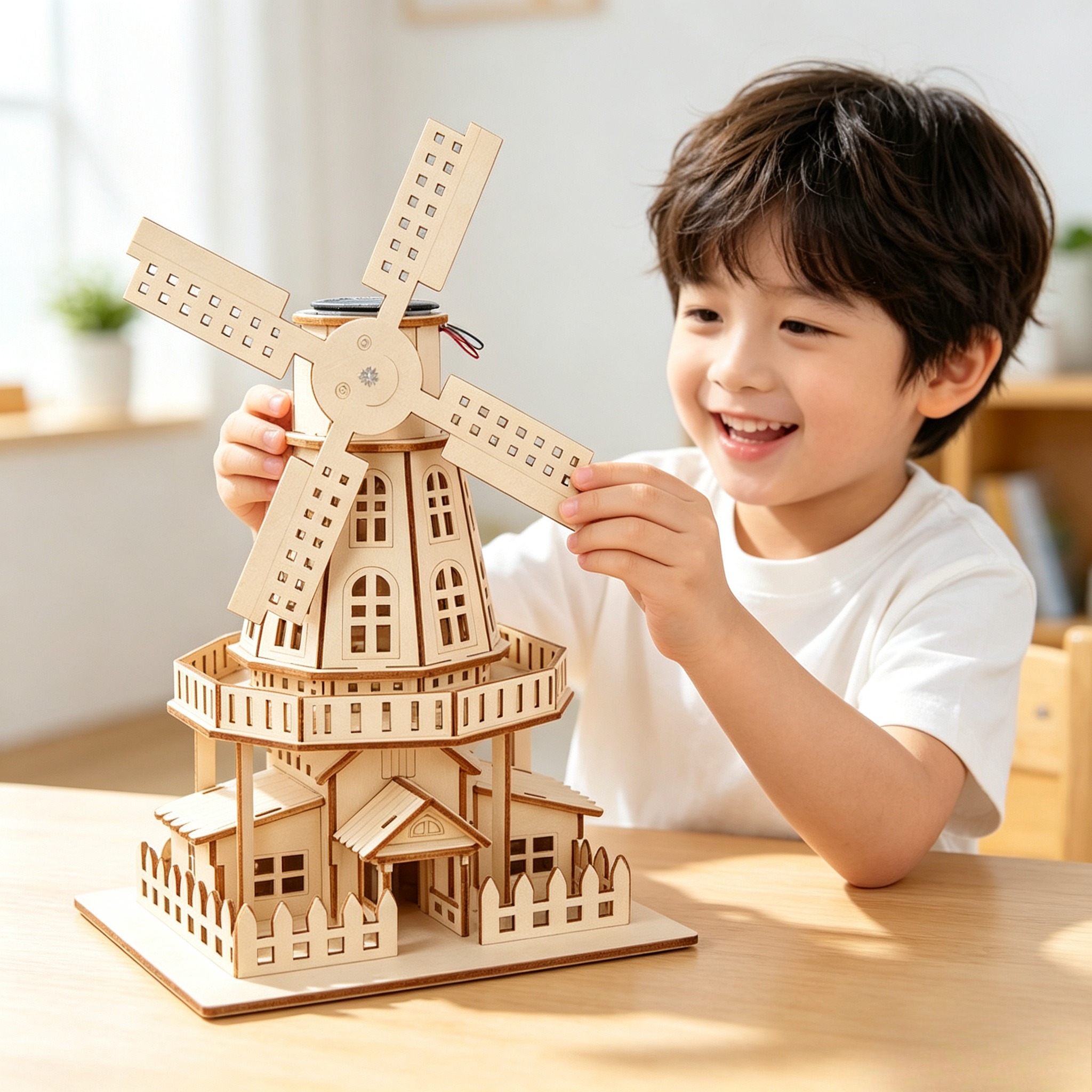 Solar windmill house children' - Science Max avaliação e preço