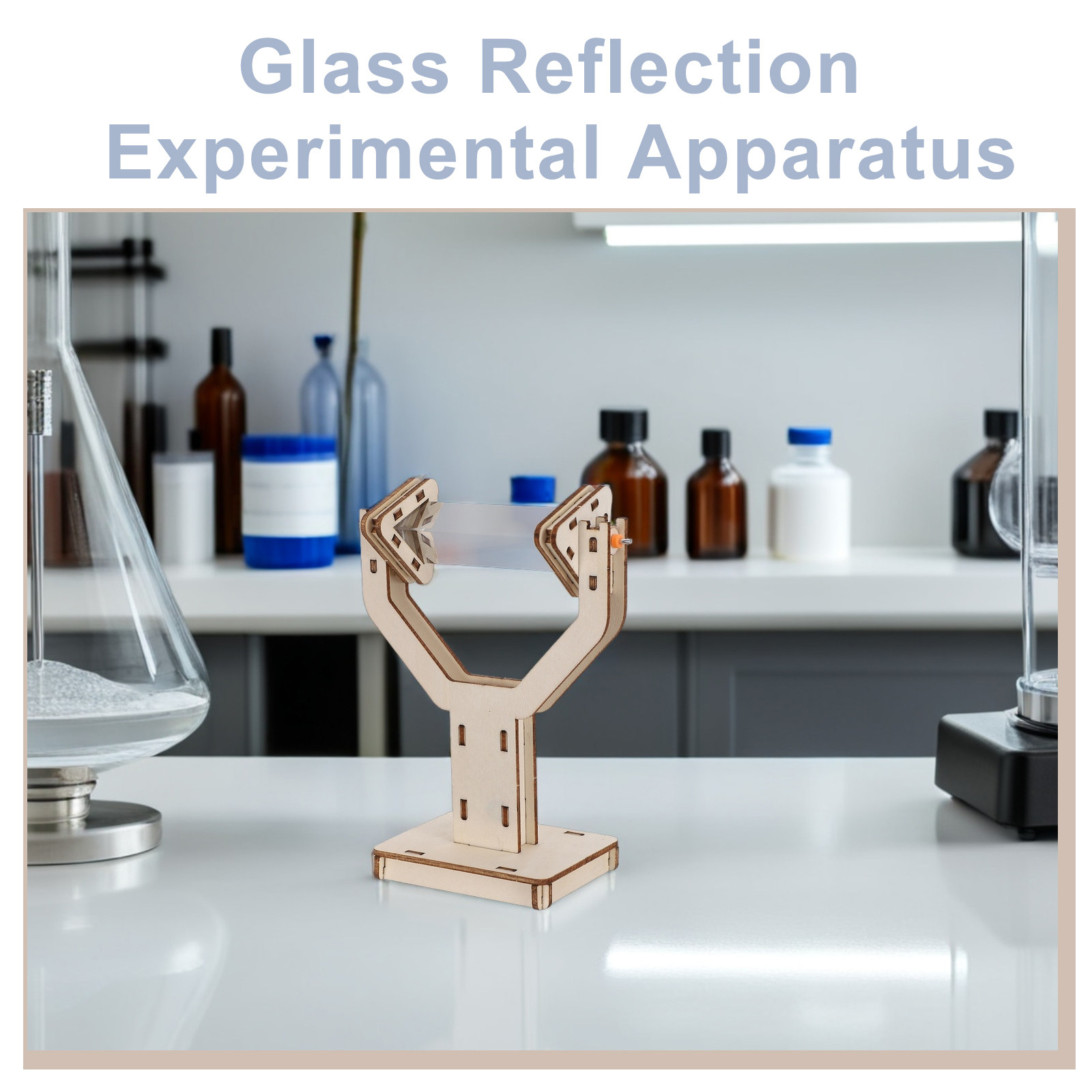 Clear Triangular Glass Prism O - Science Experiment avaliação e preço