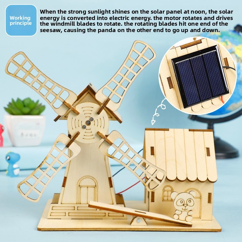 Solar windmill houses, childre - Science Max avaliação e preço