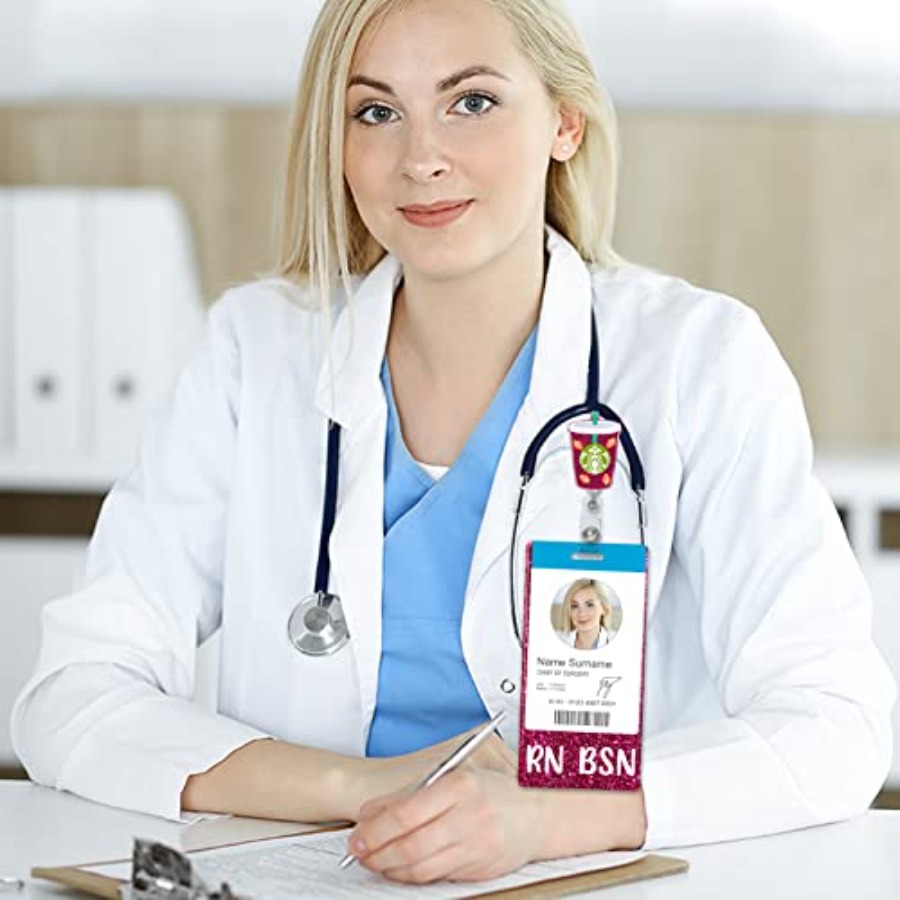 RN BSN Badge Buddy Card Holder - Science Buddy avaliação e preço