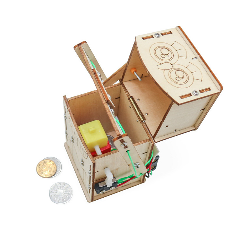 Wooden Electric Powered Eat Co - Science Robotics avaliação e preço