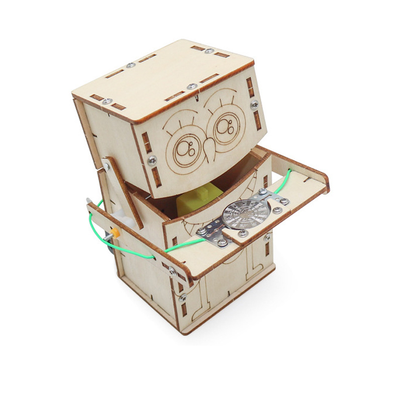 Wooden Electric Powered Eat Co - Science Robotics avaliação e preço
