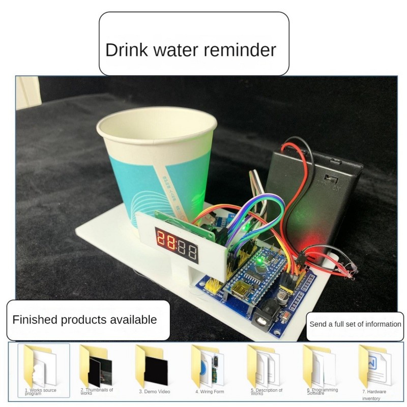 Drink Water Reminder Robot Han - Science Robotics avaliação e preço