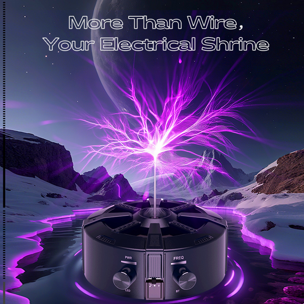 New Tesla Coil Music Touchable - Science Experiment avaliação e preço