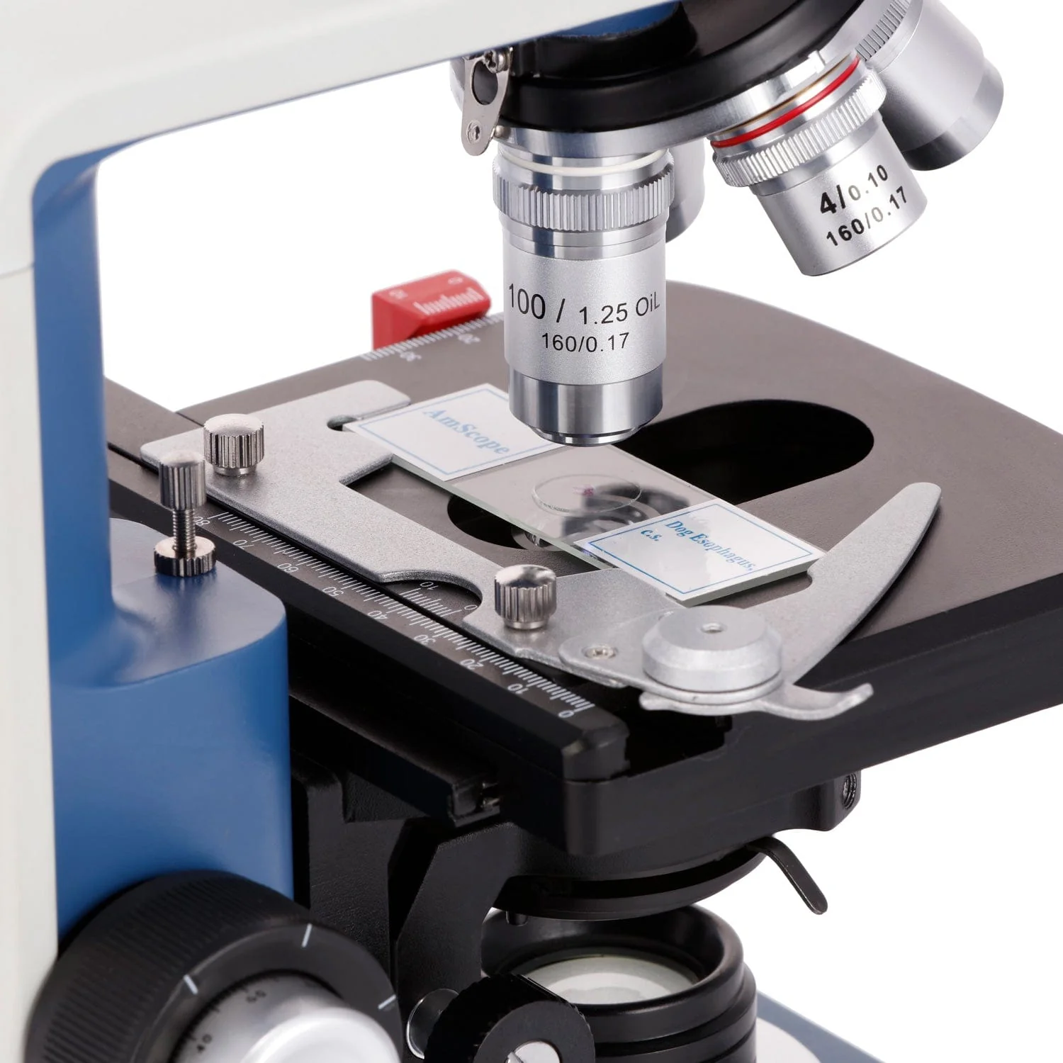 AmScope 40X-2500X USB-C Rechar - Microscope Compound 40X avaliação e preço
