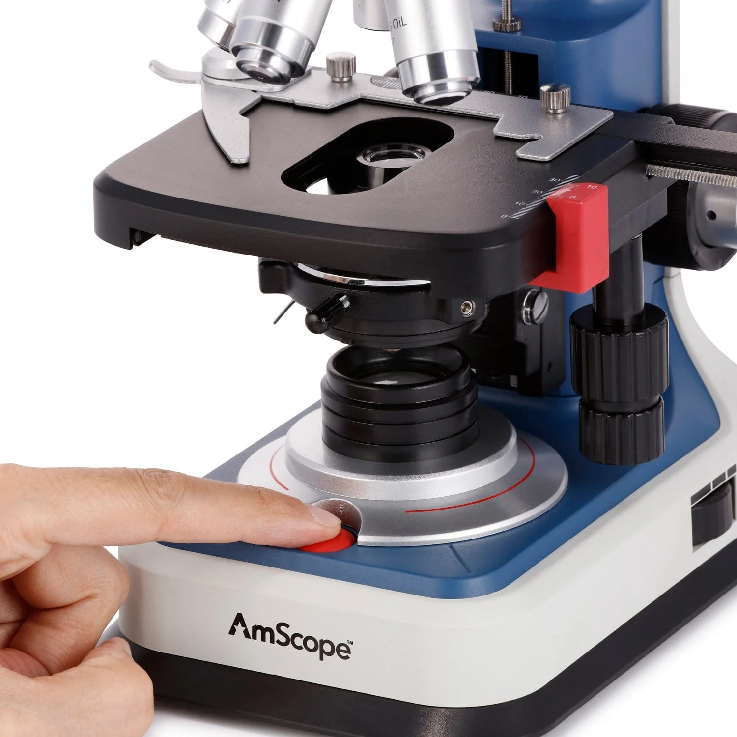 AmScope 40X-2500X USB-C Rechar - Microscope Compound 40X avaliação e preço