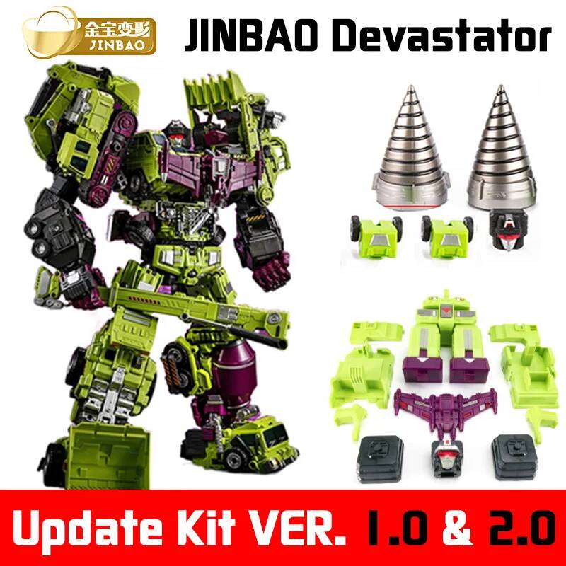 Jinbao Devastator Update Kit P - Science Robotics avaliação e preço