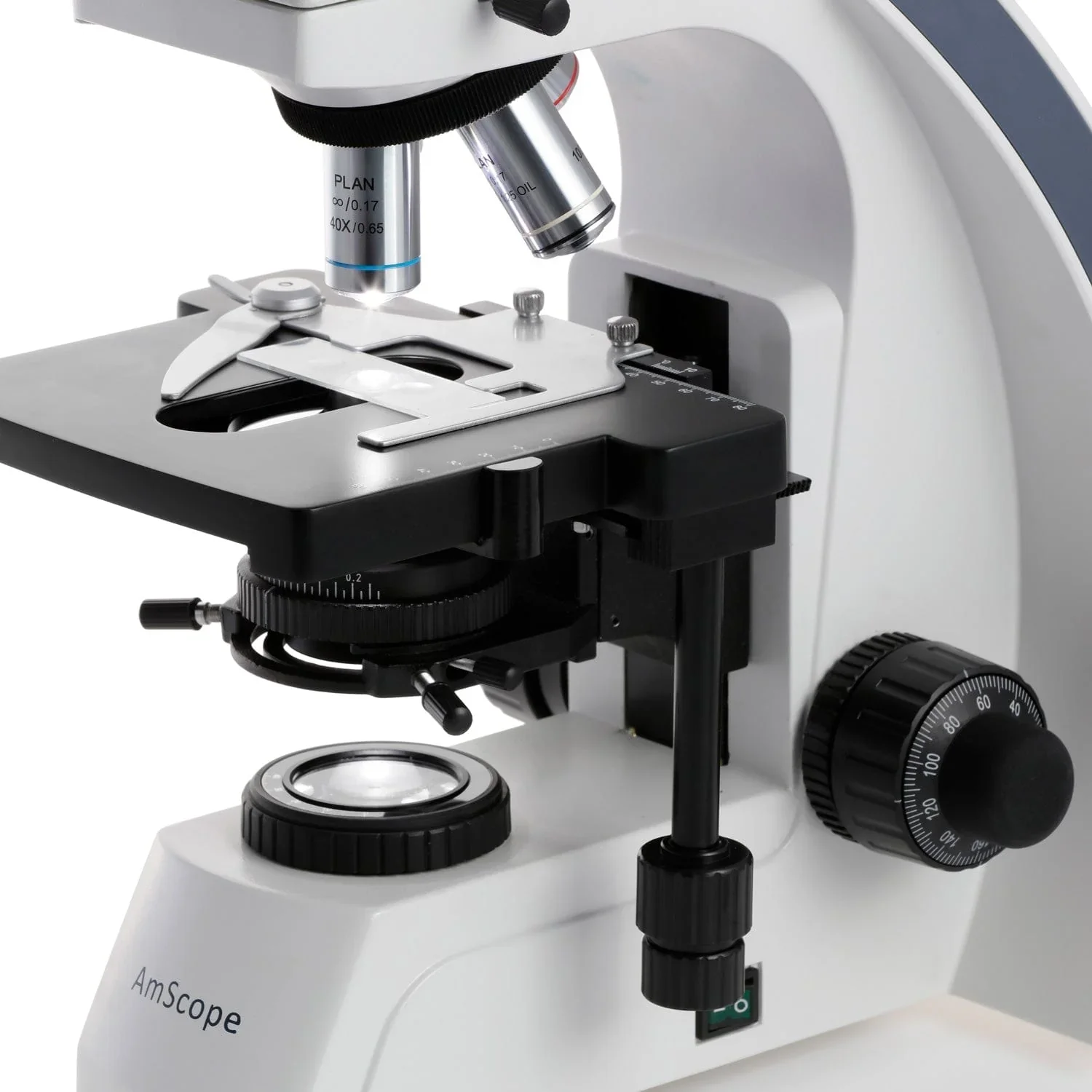 40X-3000X Plan Kohler Laborato - Microscope Compound 40X avaliação e preço